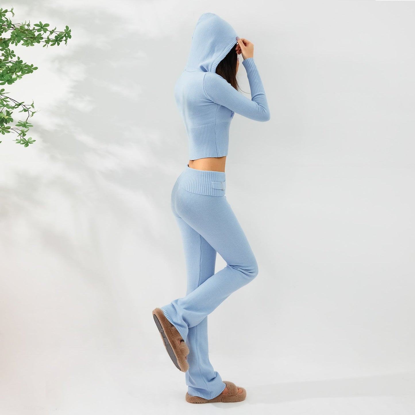 MATIVA | Set with Contrast Stitching
