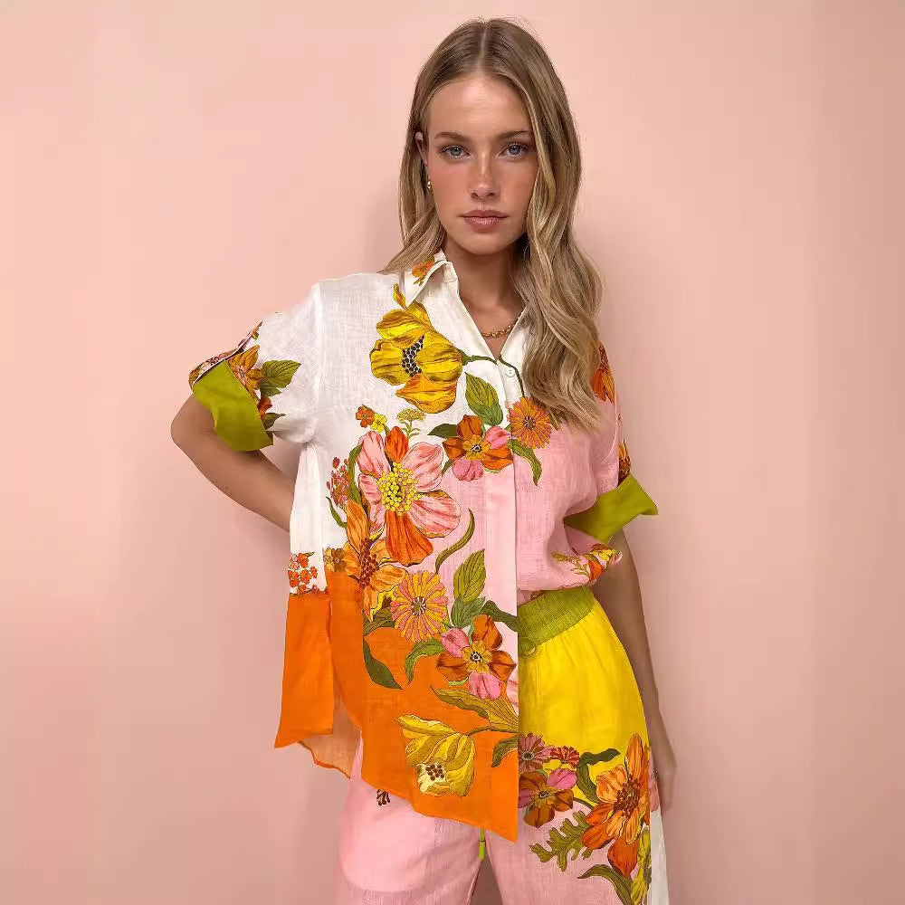 Florentina – Floral Print Set