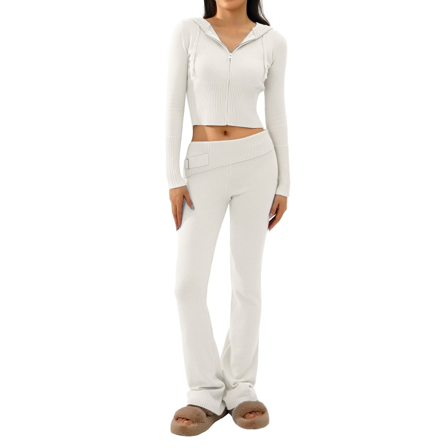 MATIVA | Set with Contrast Stitching