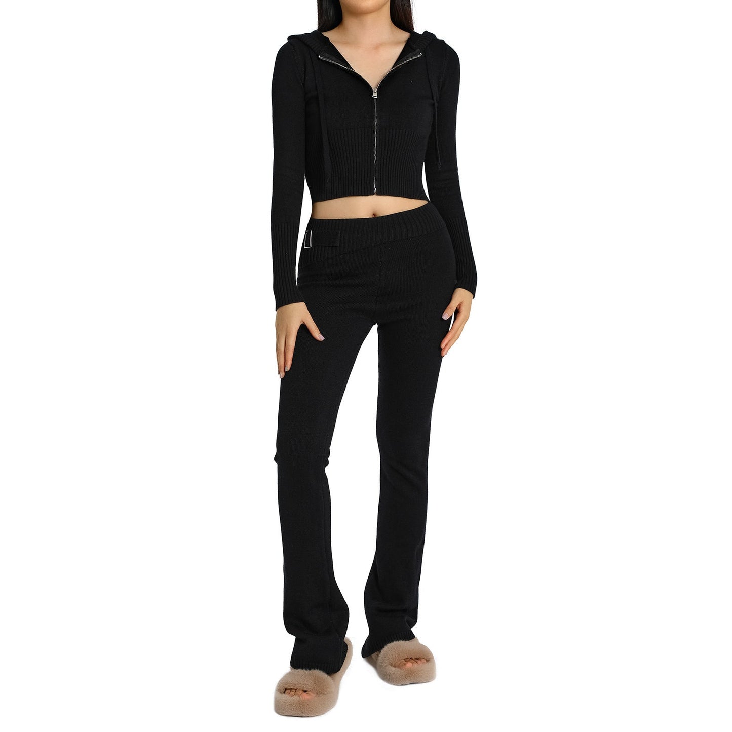 MATIVA | Set with Contrast Stitching