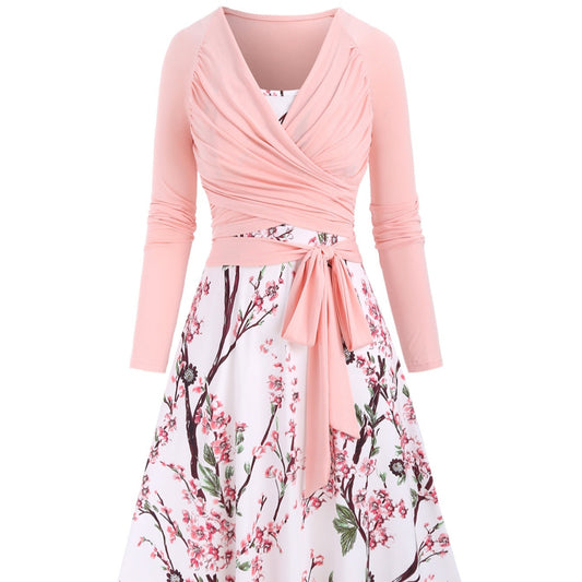 Rachil | Floral Dress Set