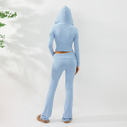 MATIVA | Set with Contrast Stitching