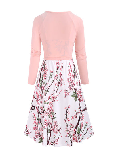 Rachil | Floral Dress Set