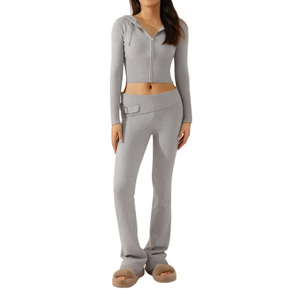 MATIVA | Set with Contrast Stitching