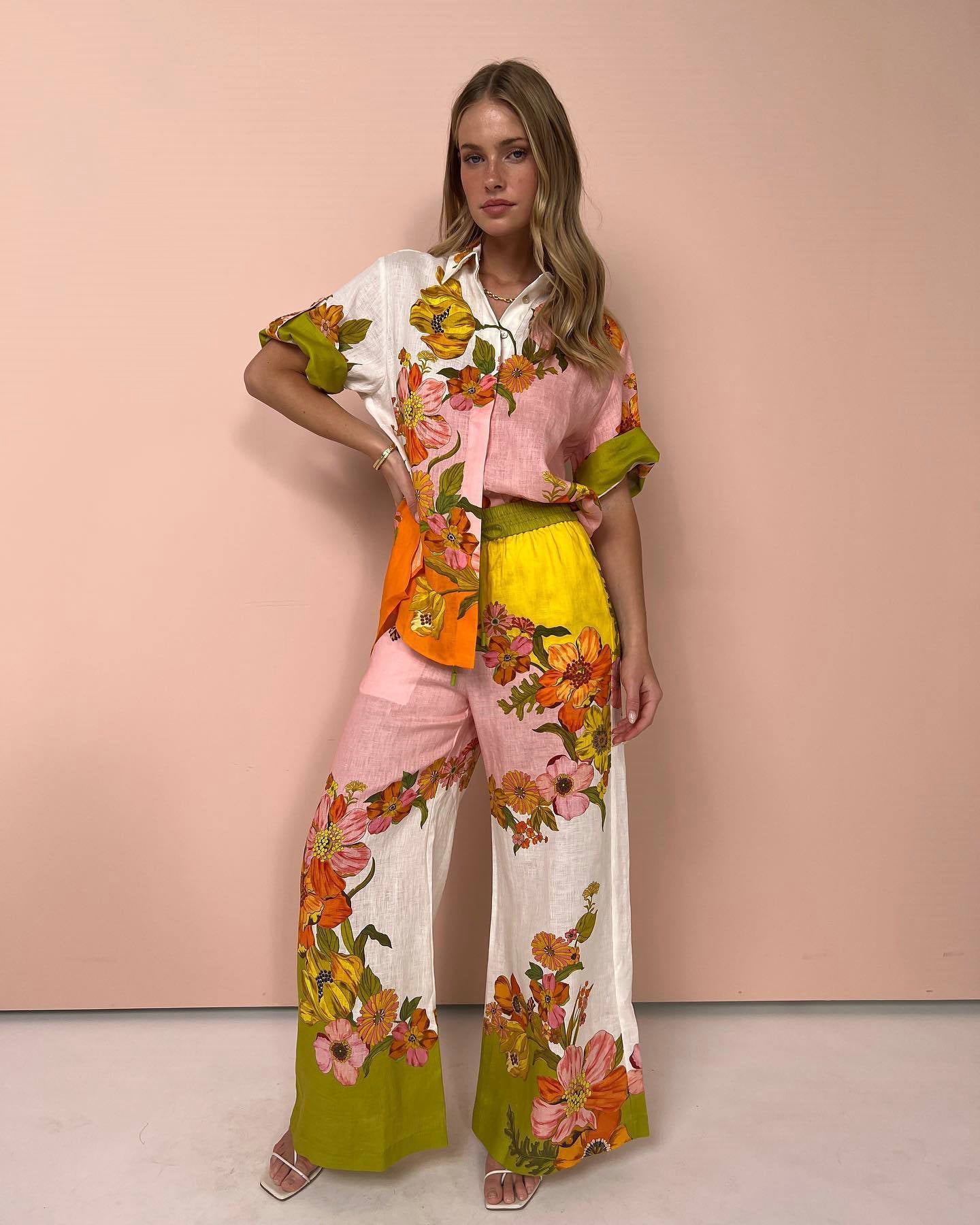 Florentina – Floral Print Set